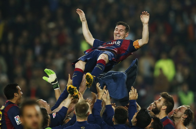 Messi phá vỡ kỷ lục ghi bàn ở La Liga-2