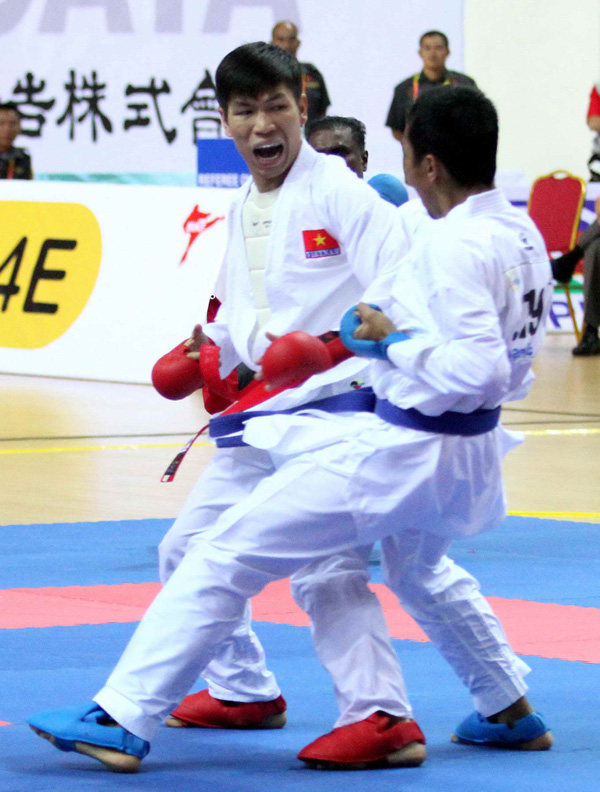Karatedo là môn thi tại ASIAD nhưng đã bị nước chủ nhà SEA Games 28 thẳng tay loại bỏ  - Ảnh: Bạch Dương