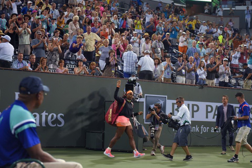 Serena có chiến thắng đầu tiên sau 14 năm tại Indian Wells