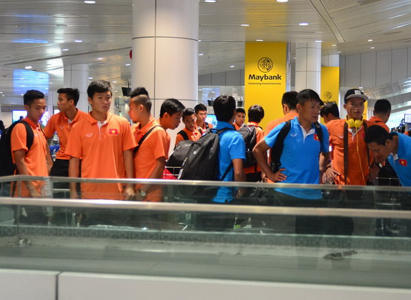 U.23 Việt Nam đã có mặt ở Malaysia-1