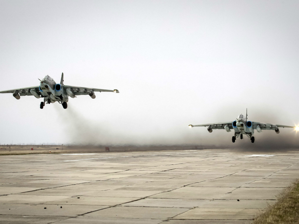 Máy bay Nga đã tiến hành 18 đợt xuất kích trong 24 giờ qua tại Syria - Ảnh: Reuters