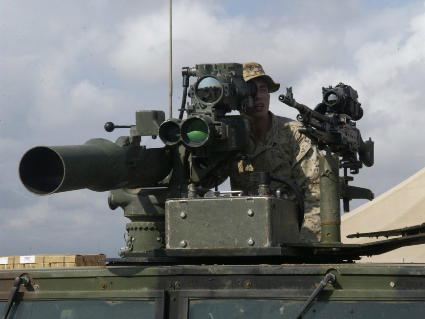 Tên lửa chống tăng Tow dùng trong quân đội Mỹ - Ảnh: Lục quân Mỹ