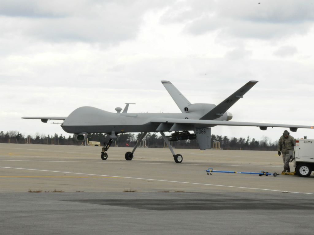 Loại UAV vũ trang MQ-9 của Mỹ - Ảnh: Lục quân Mỹ
