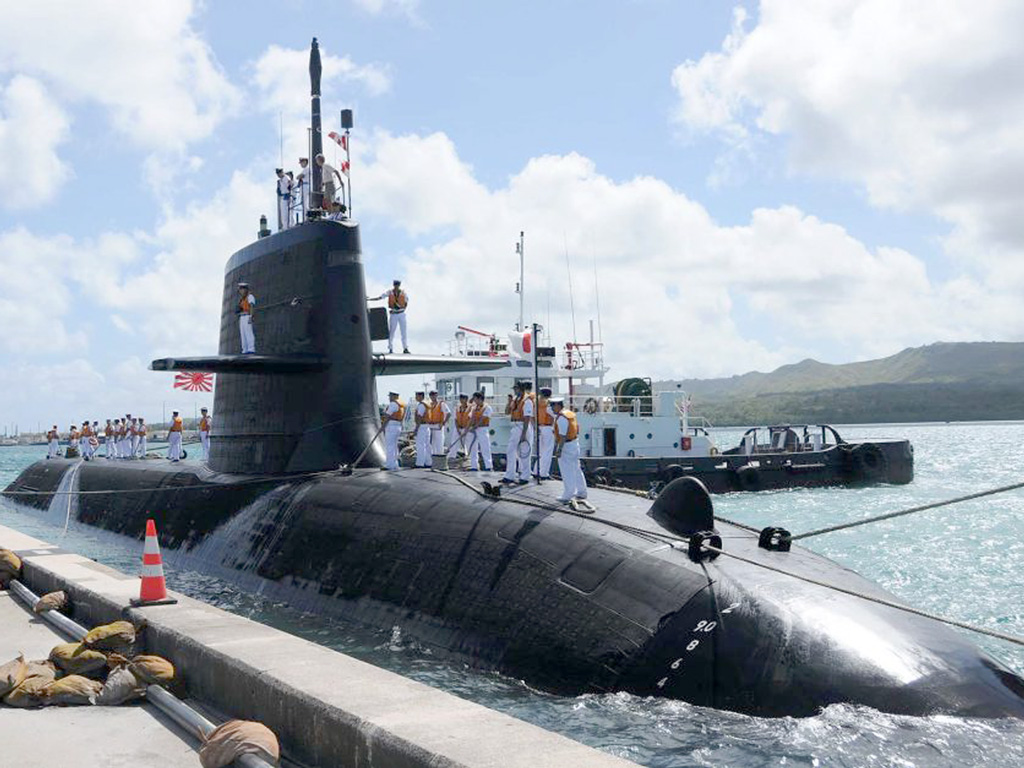 Tàu ngầm lớp Soryu của Nhật Bản - Ảnh: Hải quân Mỹ