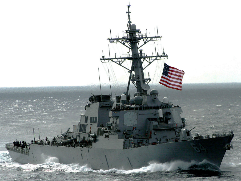 Tàu khu trục USS Carney của Mỹ - Ảnh: Hải quân Mỹ