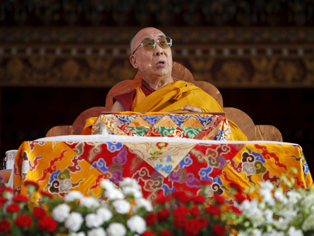 Lãnh đạo tinh thần của người Tây Tạng, Đạt Lai Lạt Ma thứ 14 - Ảnh: Reuters