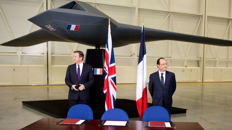 Mẫu UAV mới do Pháp và Anh hợp tác phát triển dự kiến sẽ được sử dụng từ năm 2030 - Ảnh: AFP
