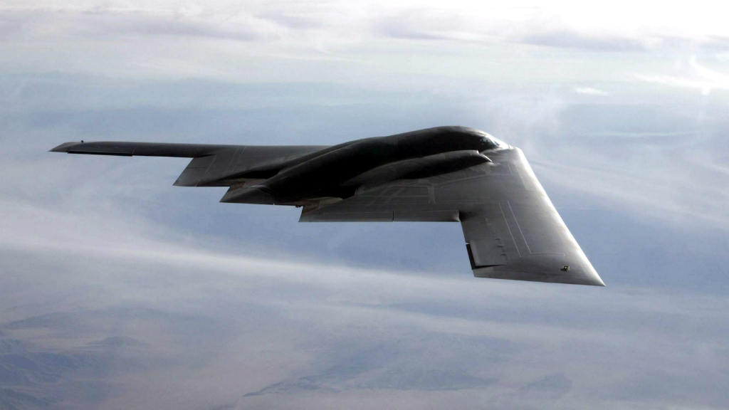 Máy bay ném bom tàng hình B-2 của Mỹ - Ảnh: Không quân Mỹ