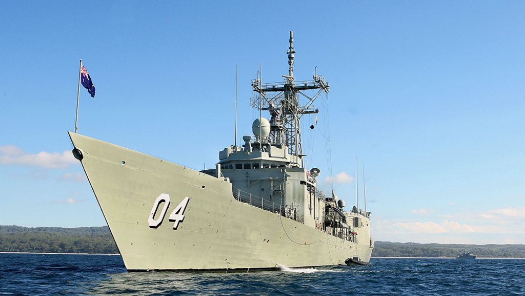 Úc khẳng định chắc chắn sẽ đưa tàu chiến và máy bay tuần tra đến Biển Đông để bảo đảm tự do lưu thông tại khu vực này - Ảnh: Hải quân Úc