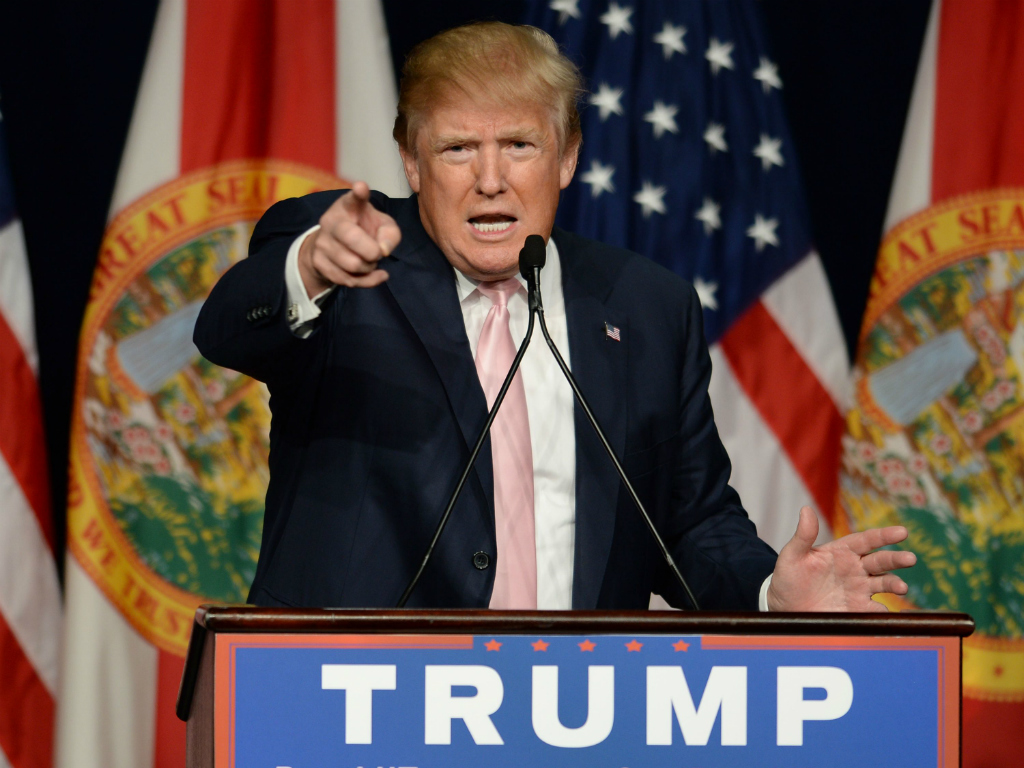 Ứng cử viên tổng thống Mỹ Donald Trump gây tranh cãi khi tuyên bố rút quân khỏi Hàn Quốc và Nhật Bản nếu đắc cử - Ảnh: Shutterstock