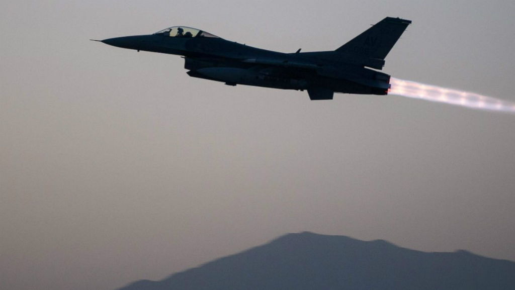 Tiêm kích F-16 của Không quân Mỹ - Ảnh: AFP