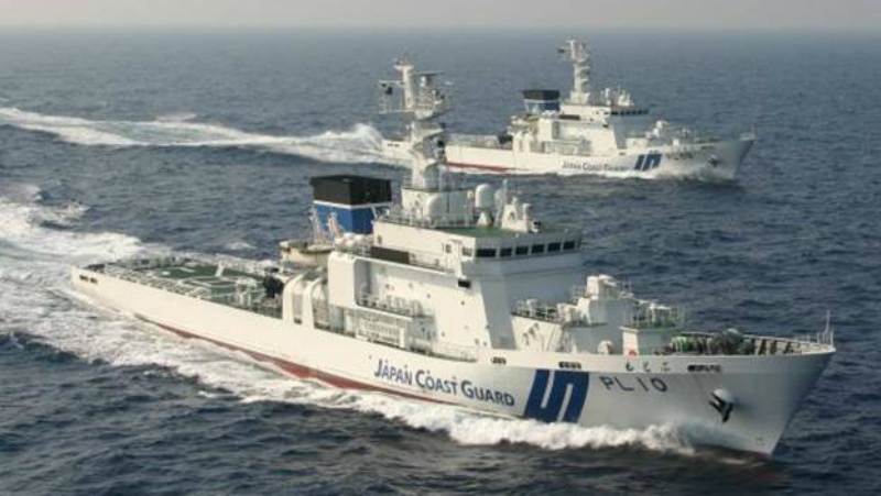 Nhật Bản điều thêm 12 tàu đến tuần tra tại khu vực quần đảo Senkaku tranh chấp với Trung Quốc và Đài Loan - Ảnh: Tuần duyên Nhật