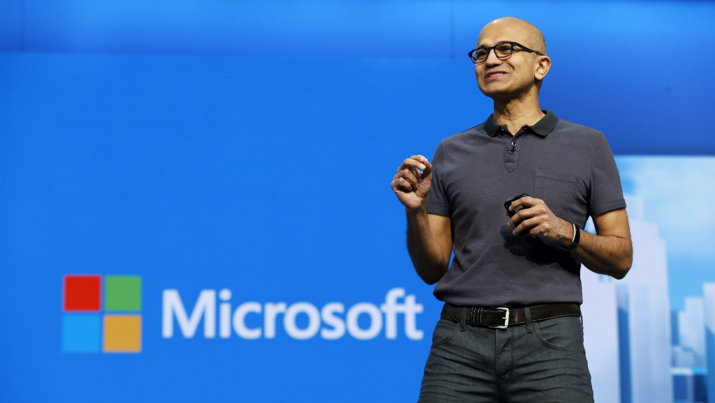 CEO Microsoft, ông Satya Nadella có tổng lương thưởng trong năm tài khoá 2015 là 18,3 triệu USD, theo Business Insider - Ảnh: Reuters