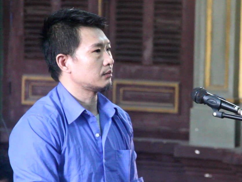 Bị cáo Nguyễn Thế Việt tại tòa - Ảnh: Ngọc Lê