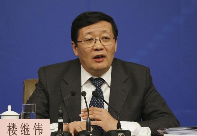 Bộ trưởng Tài chính Trung Quốc Lâu Kế Vĩ - Ảnh: Reuters