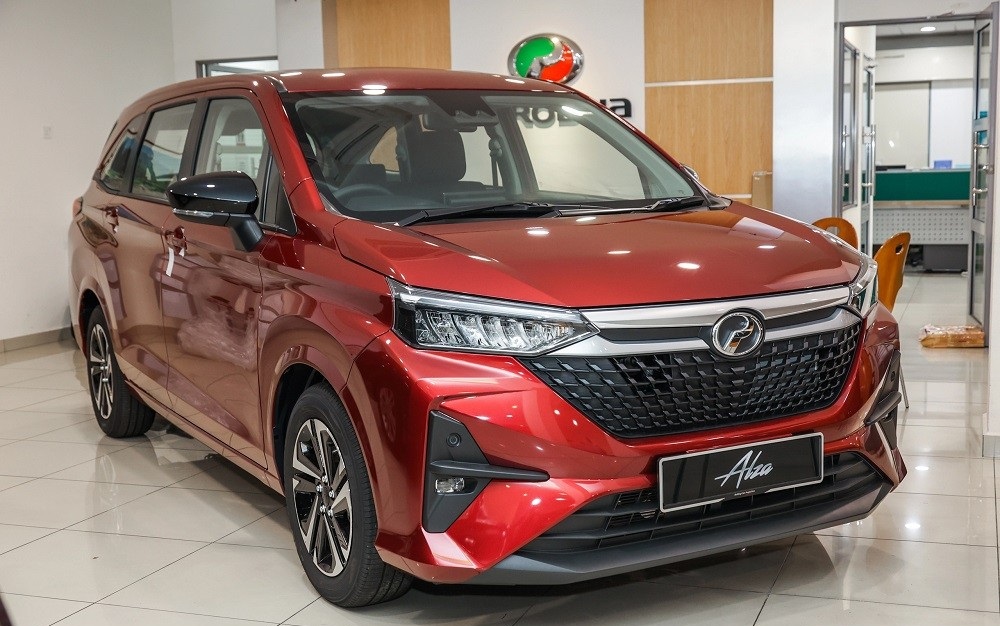 thiết kế giống hệt toyota veloz perodua alza 2022 có đạo nhái