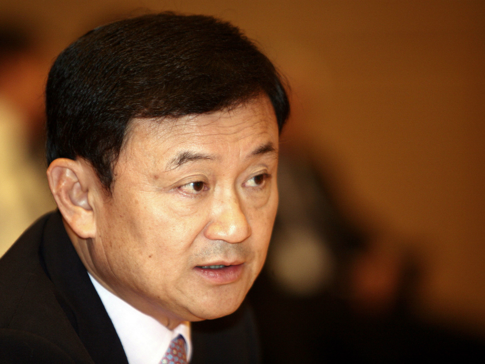 Cựu Thủ tướng Thái Lan Thaksin Shinawatra - Ảnh: AFP