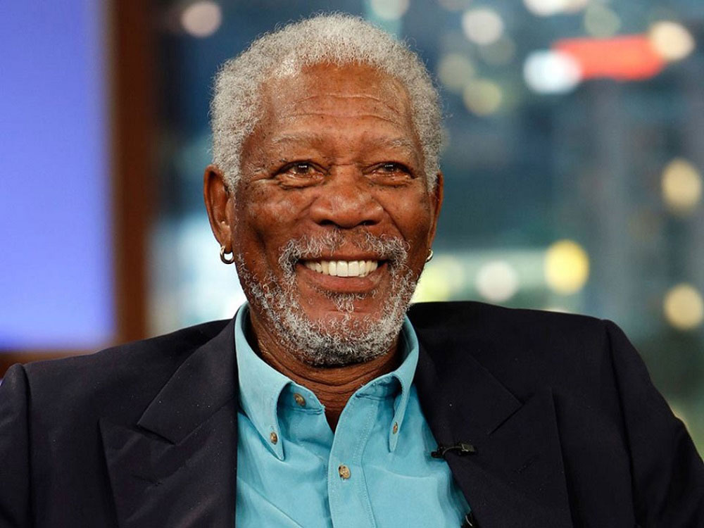 Morgan Freeman được hâm mộ bởi giọng nói trầm ấm đặc trưng của mình - Ảnh: AFP/Getty Image
