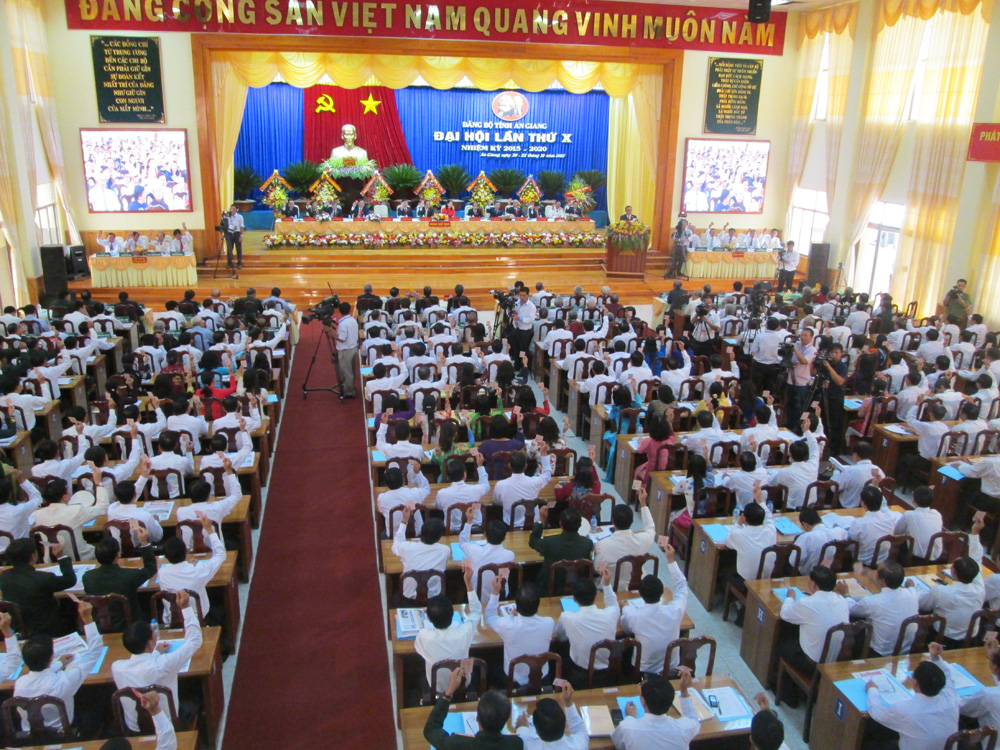 Đại hội Đảng bộ tỉnh An Giang