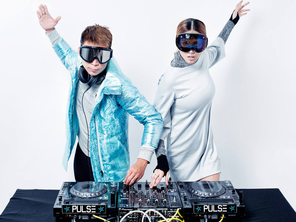 Võ Hoàng Yến và Kaiser T làm thành cặp đôi DJ BoB - Ảnh: NVCC