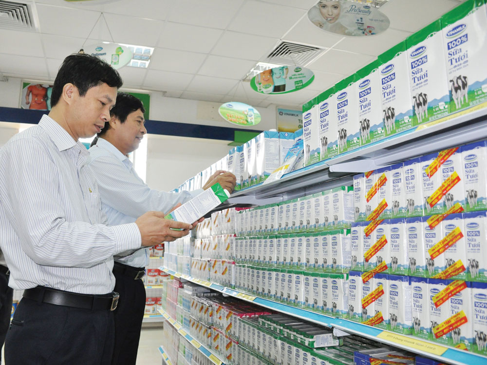 Vinamilk cũng là thương hiệu dẫn đầu của Việt Nam trong danh sách 50 thương hiệu có giá trị lớn nhất Việt Nam do hãng tư vấn định giá thương hiệu Brand Finance (Anh) vừa công bố vào đầu tháng 10 vừa qua - Ảnh: Nguyễn Anh Tuấn