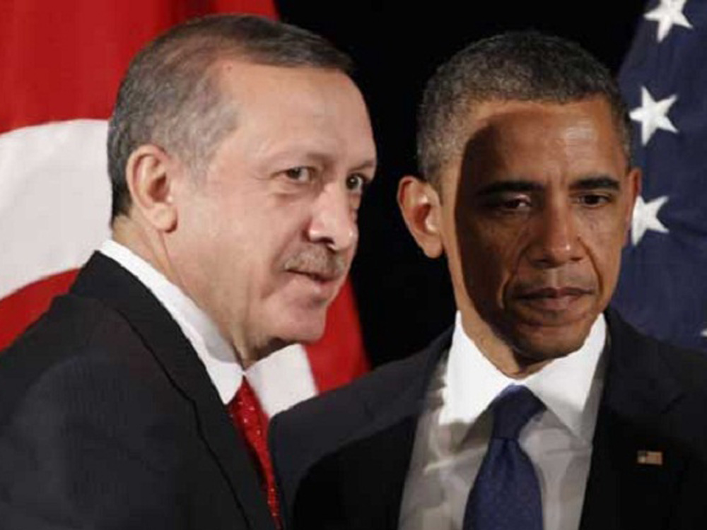 Tổng thống Thổ Nhĩ Kỳ Recep Tayyip Erdogan và Tổng thống Mỹ Barack Obama - Ảnh: AFP