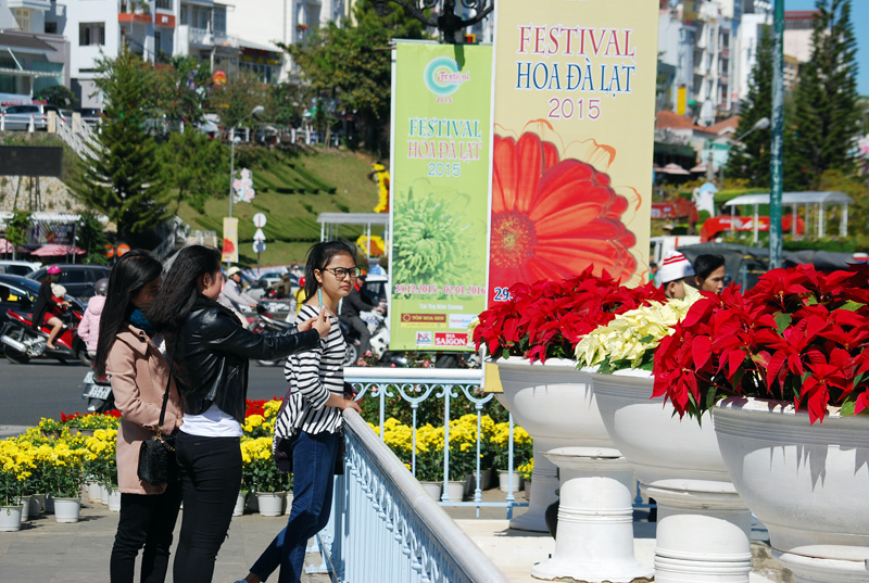 Chỉ còn 2 ngày nữa, Festival hoa Đà Lạt 2015 sẽ chính thức khai trương