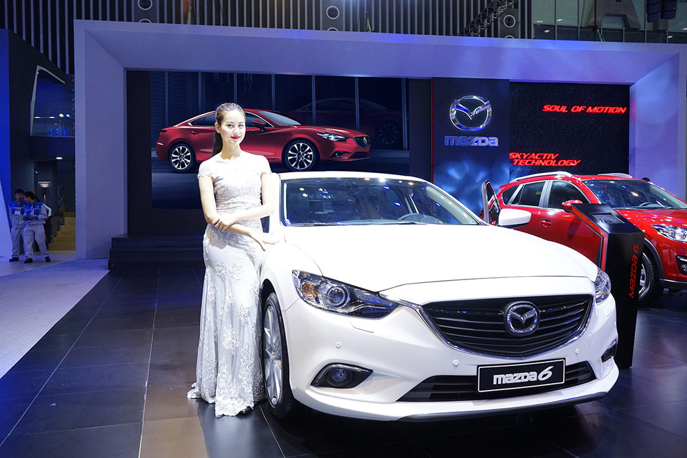 Mẫu xe Mazda được thị trường ưa chuộng - Ảnh: Thaco