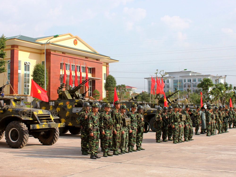 Những chiến sĩ trong lực lượng chống khủng bố của Quảng Trị được tuyển lựa gắt gao, đặc biệt tinh nhuệ - Ảnh: Nguyễn Phúc