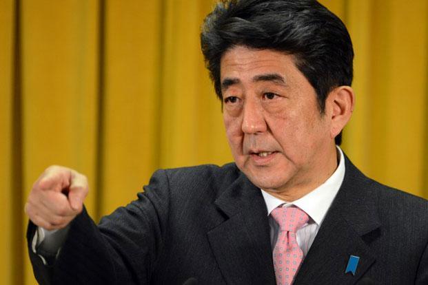 Thủ tướng Nhật Bản Shinzo Abe - Ảnh: AFP