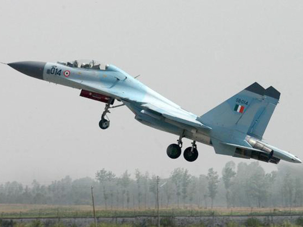 Tiêm kích Su-30MKI của Không quân Ấn Độ - Ảnh: AFP