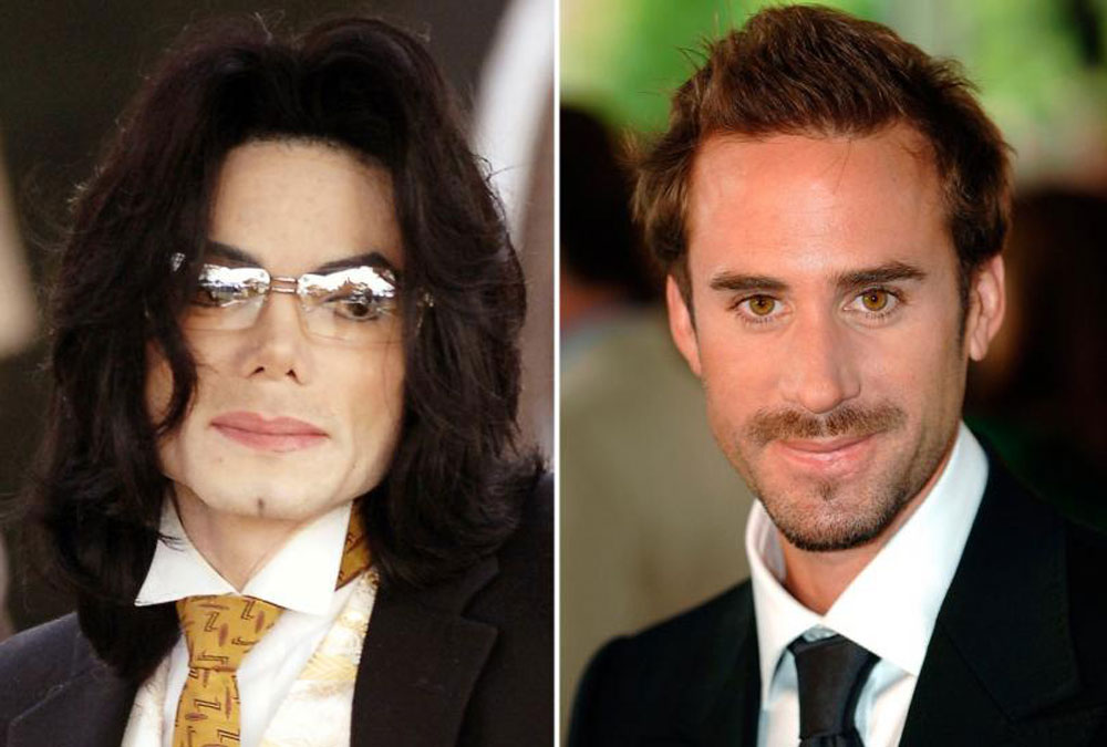 Việc Joseph Fiennes (phải) nhập vai Michael Jackson lại dấy lên tranh cãi về vấn đề phân biệt chủng tộc tại Hollywood - Ảnh: Reuters