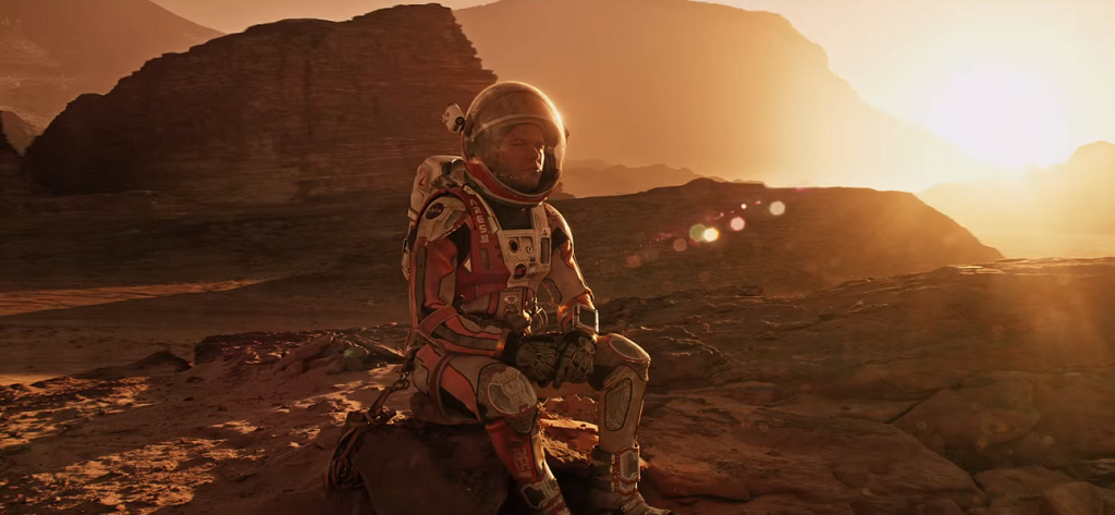 Mark Watney cô độc giữa sao Hỏa trong 'The Martian'