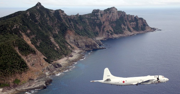 Một máy bay tuần tra của Nhật Bản bay trên biển Hoa Đông - Ảnh minh họa: AFP