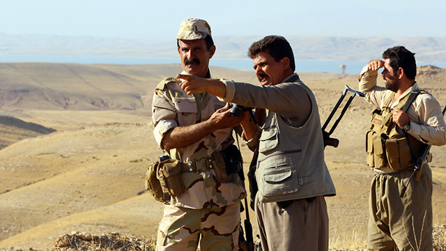 Các chiến binh người Kurd ở Syria - Ảnh: AFP