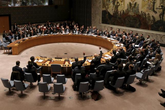 Một cuộc họp của Hội đồng bảo an Liên Hiệp Quốc - Ảnh: Reuters