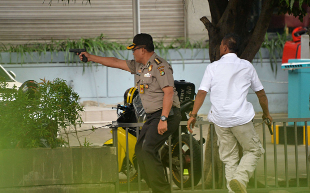 Sau vụ tấn công hồi tháng 1.2016 ở thủ đô Jakarta, Indonesia tiếp tục là mục tiêu của IS - Ảnh: AFP