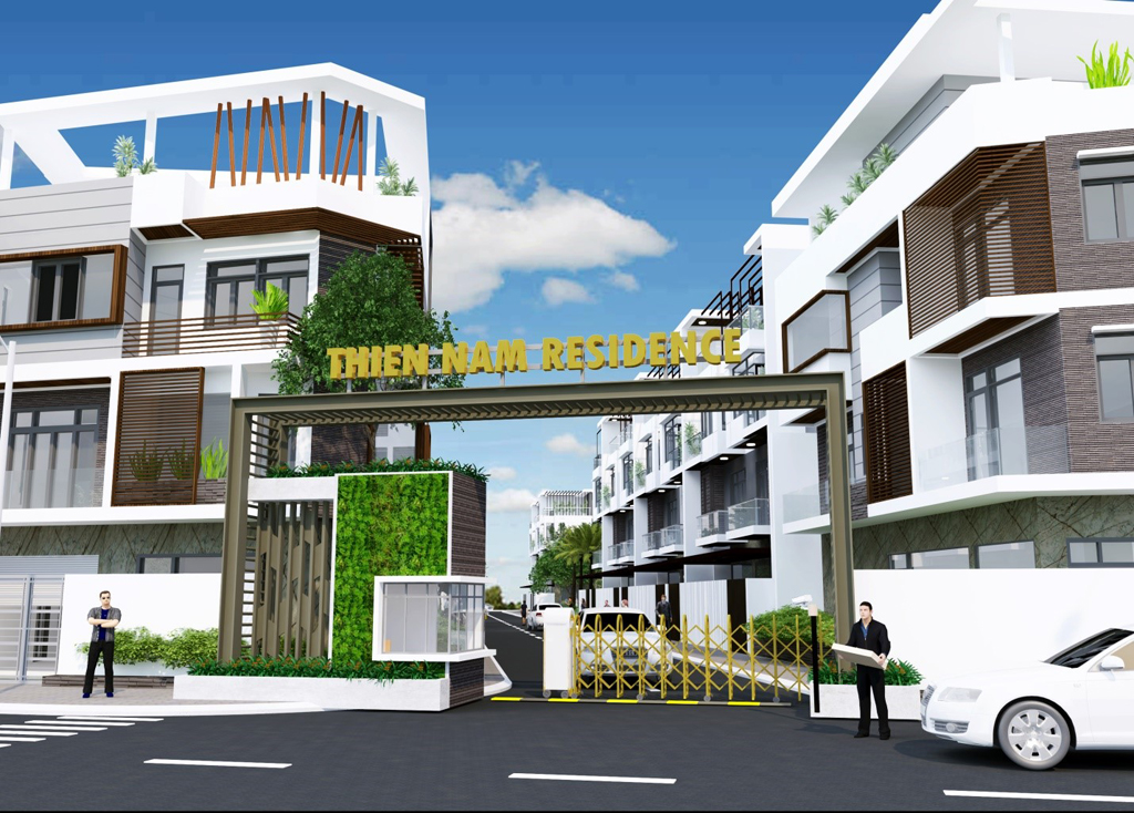 Phối cảnh dự án Thiên Nam Residence Q.12