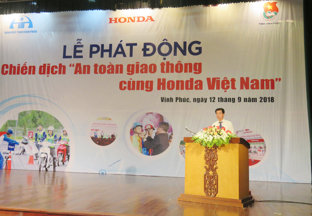 Ông Phùng Văn Huệ - Trưởng khối An toàn Công ty Honda Việt Nam