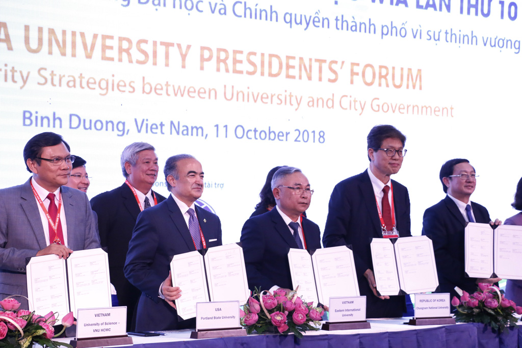 Các hiệu trưởng WTA ký kết ghi nhớ về chiến lược chung