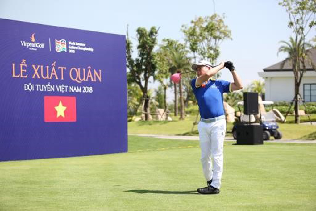 Gôn thủ Nguyễn Quốc Hùng - Trưởng bộ môn Golf Tổng cục TDTT nhận trọng trách Đội trưởng đội tuyển Golf Việt Nam