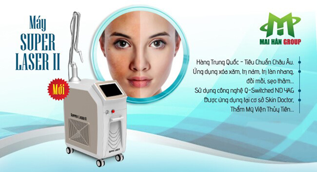 Máy supper Laser II - Dòng sản phẩm vô cùng hot hiện nay