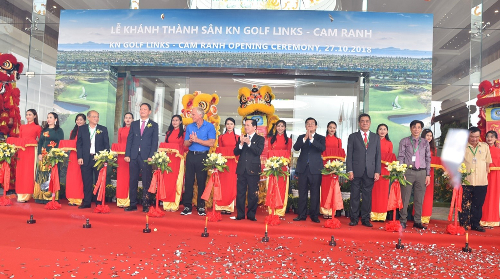 Lễ khánh thành sân golf KN Golf Links thuộc Khu phức hợp nghỉ dưỡng KN Paradise Cam Ranh