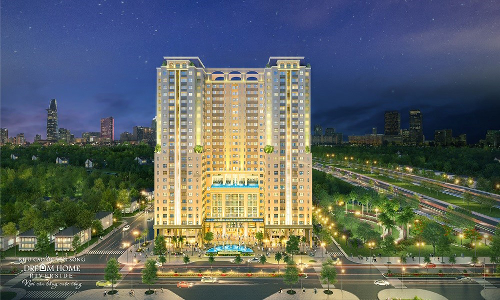 Tháp Diamond Center sở hữu các tiện ích sang trọng và riêng biệt dành cho cư dân của Dream Home Riverside