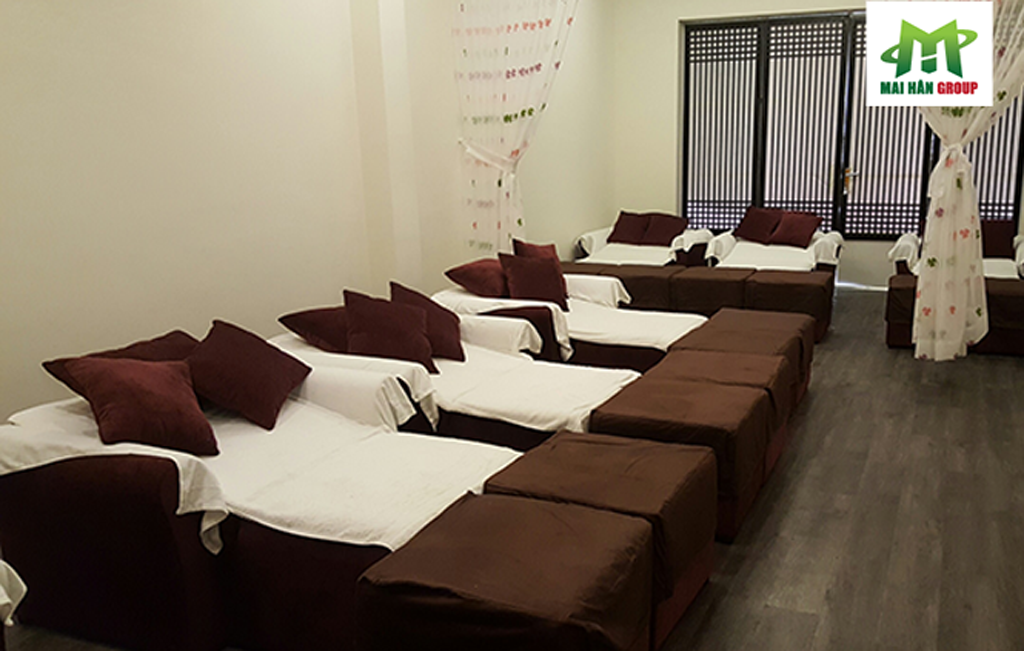 Ghế foot massage do Mai Hân cung cấp tại Bến Thành Foot Massage