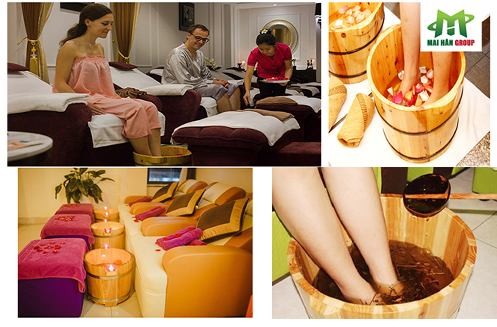 Nhiều Spa/ resort, khách sạn và các trung tâm làm đẹp sử dụng chậu ngâm chân thảo dược Mai Hân