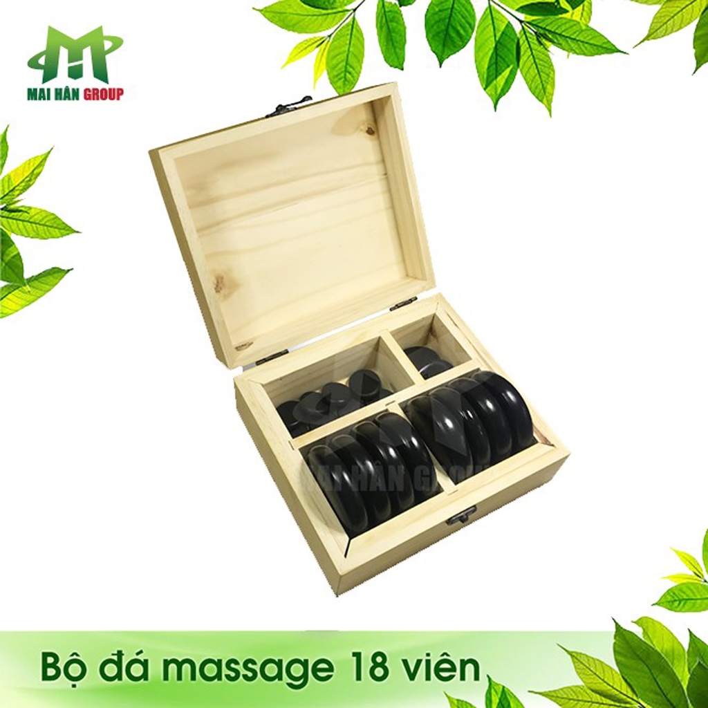 “Trợ thủ” đắc lực của liệu trình massage đá nóng