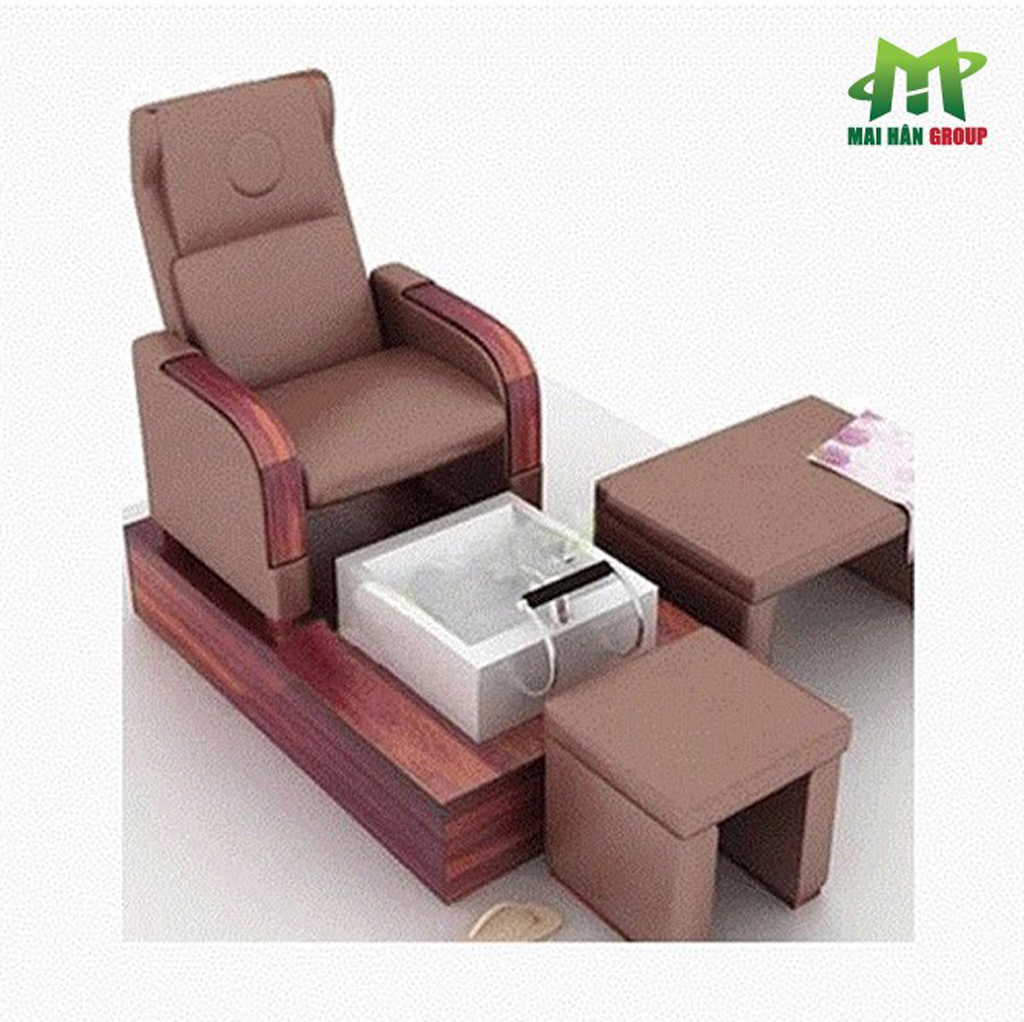 Mẫu ghế foot nail dành cho dịch vụ chăm sóc móng của Mai Hân Group 
