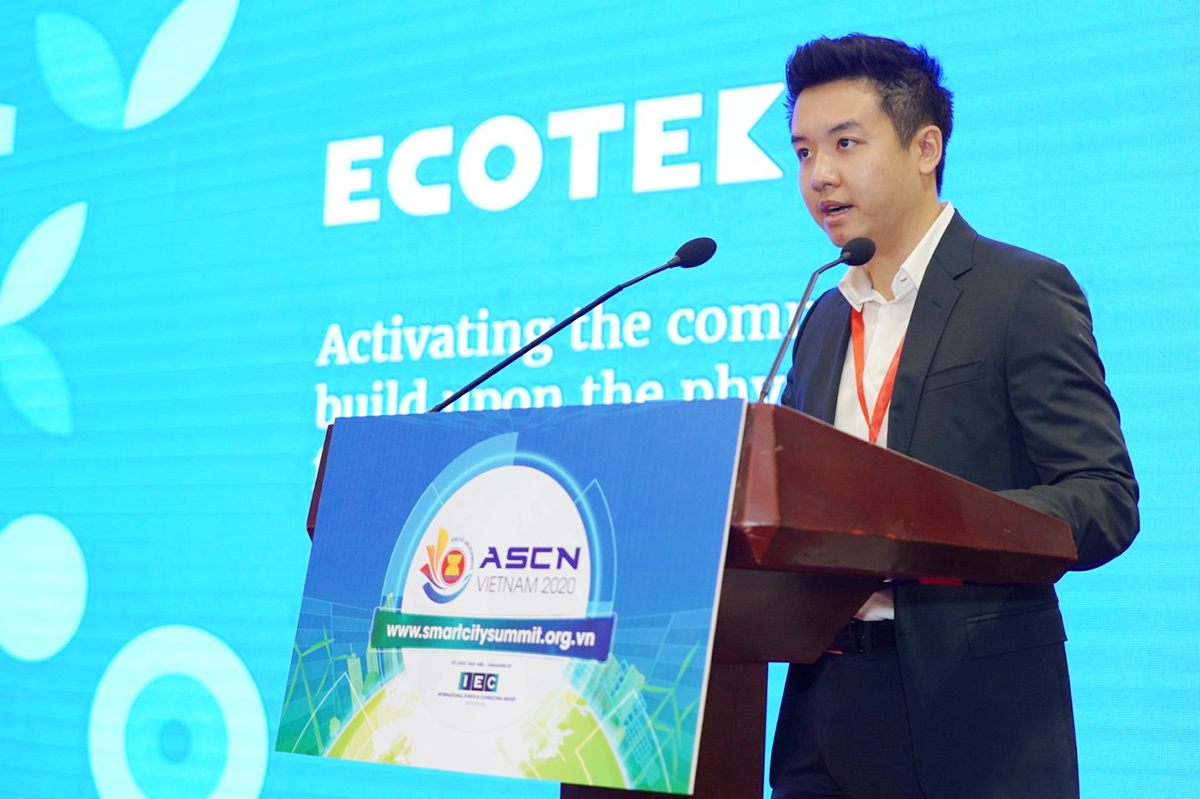 Ông Nguyễn Ngọc Bảo Lâm - Tổng giám đốc Công ty Cổ phần Dịch vụ Công nghệ Ecotek