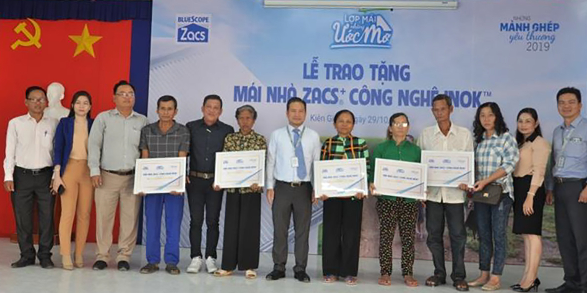 Chương trình “Những mảnh ghép yêu thương” tặng 300 mái nhà trong năm 2019 trên khắp 20 tỉnh thành Việt Nam